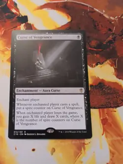 Curse of Vengeance Commander 2016 Regular - Image 1