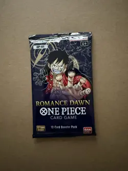 English One Piece Card Game - OP-01 - Sealed Booster Pack - Romance Dawn - Image 1