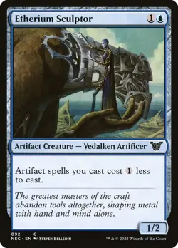 MTG Etherium Sculptor ** Neon Dynasty Commander ** English - Image 1