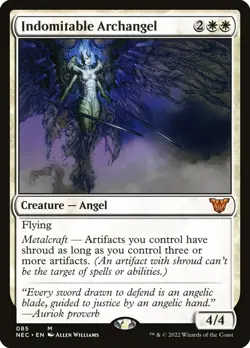 MTG Indomitable Archangel ** Neon Dynasty Commander ** English - Image 1