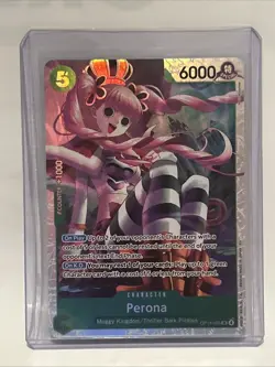 Perona - OP14-033 -One Piece TCG English - The Azure Sea's Seven SR Foil - Image 1