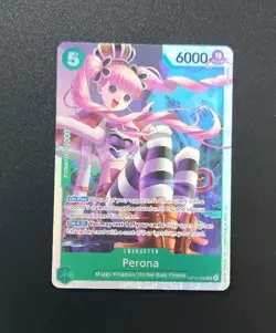 Perona - OP14 OP14-033 Foil SR NM The Azure Sea's Seven - Image 1