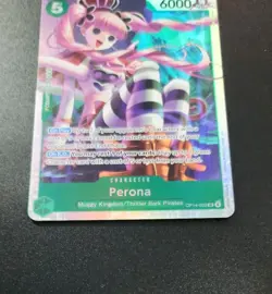 Perona - OP14 OP14-033 Foil SR NM The Azure Sea's Seven - Image 2
