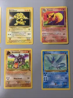 Pokemon TCG Non Holo Rare WOTC Assorted Set Lot VTG WOTC 1999 - 6 Cards - Image 3
