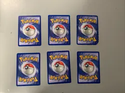 Pokemon TCG Non Holo Rare WOTC Assorted Set Lot VTG WOTC 1999 - 6 Cards - Image 4