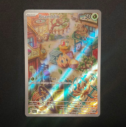 Pokemon TCG Bramblin Illustration Rare Holo 198/193 SV02 Paldea Evolved EN 50HP - Image 1