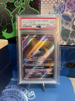 Pokemon TCG Jirachi GX 079A/236 Alt Art Promo Holo EN PSA 9 - Image 1