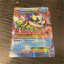 The Pokemon Company Primal Kyogre EX 55/160 XY Primal Clash Full Art Holo - Image 1