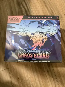 Pokemon TCG Mega Evolution Chaos Rising Elite Trainer Box ETB - New & Sealed - Image 1