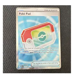 Pokemon Poke Pad 113/088 Paldea Evolved Illustration Rare Reverse Holo English - Image 1