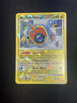 Wash Rotom Shatter Reverse Holo Pokemon Rising Rivals - RT5 - Image 1