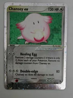 2003 Pokemon Chansey ex 96/109 Ruby and Sapphire Holo Ultra Rare Excellent - Image 1