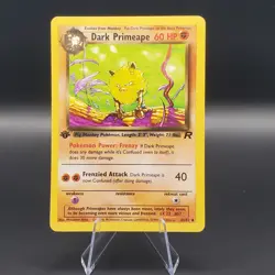Dark Primape 43/82 - Pokemon Team Rocket 1st Edition WOTC - NM - Image 1