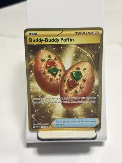 Pokemon Buddy-Buddy Poffin 223/167 Sv06 Twilight Masquerade Holo Hyper Rare - Image 1