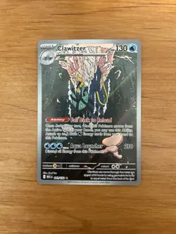 Clawitzer 141/132 - Pokemon TCG - Mega Evolution - Illustration Rare - NM - Image 1