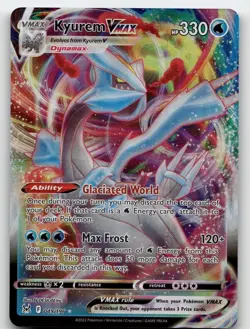 KYUREM VMAX 049/196 VMAX RARE LOST ORIGIN POKEMON NEAR MINT - Image 2