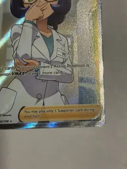 Pokemon Card TCG - Doctor 190/198 Full Art Ultra Rare Chilling Reign Near Mint - Image 2