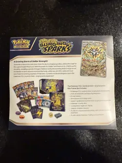 Pokemon TCG Scarlet & Violet—Surging Sparks Elite Trainer Box Pikachu 2024 EN - Image 2