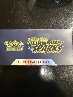Pokemon TCG Scarlet & Violet—Surging Sparks Elite Trainer Box Pikachu 2024 EN - Image 3