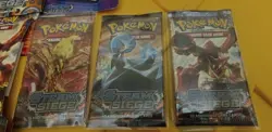Pokemon TCG XY Steam Siege 8 Sleeved Booster Packs Sealed/New Lot Of 8 - Image 3