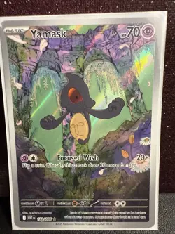 Yamask 122/86 Illustration Rare Pokemon White Flare NM - Image 1