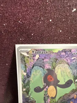 Yamask 122/86 Illustration Rare Pokemon White Flare NM - Image 2