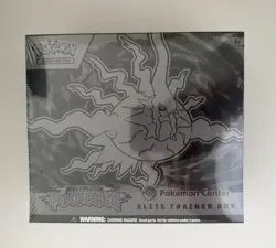 Pokemon TCG Pitch Black Pokemon Center Elite Trainer Box ETB Sealed Slight Tear - Image 1