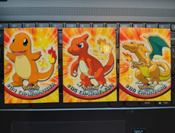 Topps Pokemon TV Animation Edition 1999 Charmander/Charmeleon/Charizard 04-06 - Image 1