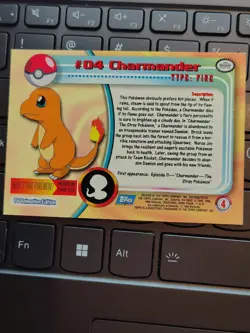 Topps Pokemon TV Animation Edition 1999 Charmander/Charmeleon/Charizard 04-06 - Image 3