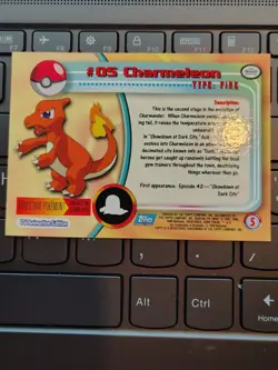 Topps Pokemon TV Animation Edition 1999 Charmander/Charmeleon/Charizard 04-06 - Image 5