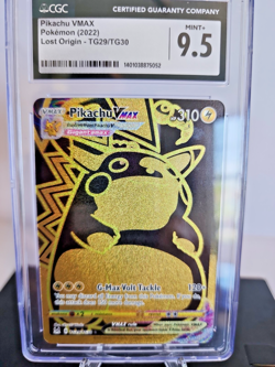 Pikachu VMAX (Secret) TG29/TG30 Swsh11: Lost Origin Trainer Gallery Holo - Image 1