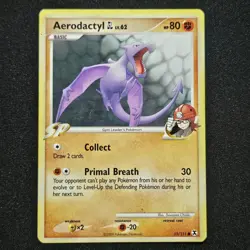 Pokemon AERODACTYL GL 55/111 RISING RIVALS - Image 1
