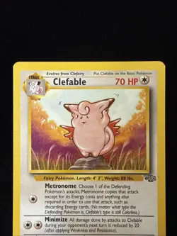 Clefable - Jungle - 17/64 - Pokemon TCG - LP - Image 2