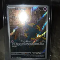 Nintendo Pokemon TCG Dhelmise 091/084 SV Paldean Fates Holo Rare English HP140 - Image 3