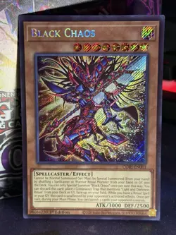 Black Chaos CORI-EN001 Chaos Origins 1st Ed. Secret rare NM-MINT Yu-Gi-Oh! TCG - Image 1