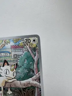 2025 Pokemon Phantasmal Flames Meowth Illustration Rare #106/094 - Image 3