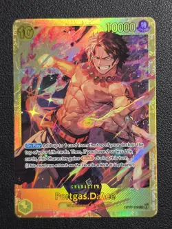 Portgas D. Ace SEC En OP07-119 500 Years in the Future One Piece Tcg - Image 1