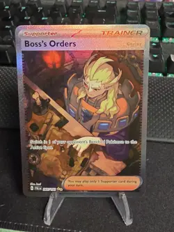 Boss's Orders 265/193 SV02 Paldea Evolved Secret Illustration Rare Pokemon TCG - Image 1