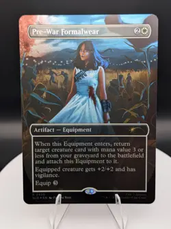 Fallout MTG SLD: FOIL Pre-War Formalwear (NM) - Image 1