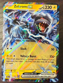Zekrom ex 034/086 Double Rare Holo Black Bolt Pokemon TCG - Image 1