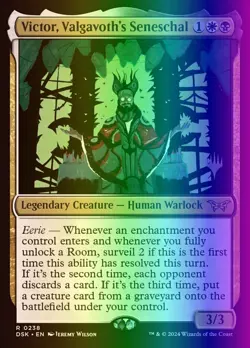Victor, Valgavoth's Seneschal (238/199) PDSK NM FOIL- Stamped - Image 1