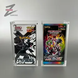 Pokemon Japanese Magnetic High Class Booster Box Acrylic Case VSTAR VMAX Deluxe - Image 1