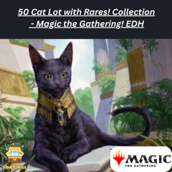 50 Cat Lot Rares + Foils MTG Magic the Gathering EDH Commander - Image 1