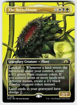 The Necrobloom (Borderless) R Modern Horizons 3 378 NM - Image 1