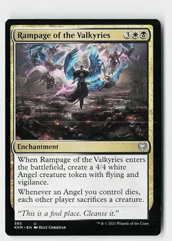 Rampage of the Valkyries U Kaldheim 393 NM - Image 1