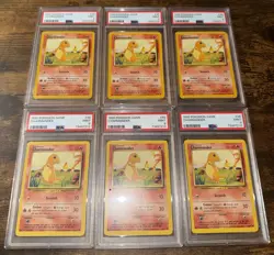 1999 Pokemon Base Set Charmander 46/102 PSA 9 Mint! 6 Available-Sequential Certs - Image 1