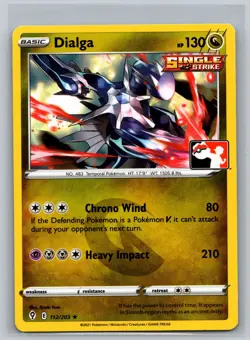 Dialga 112/203 Rare Prize Pack Series Cards Pokemon Near Mint - Image 1