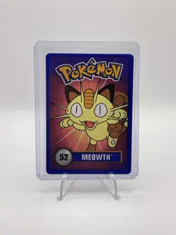 Meowth #52 Pokemon Rolls 1999 Nintendo Promo Card Vintage - Image 1