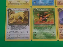 Vintage Pokemon TCG Team Rocket Unlimited Dark Lot of 8 Cards Dark Machamp - Image 5