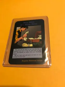 NICE IDEA, IT’S MINE NOW : Illuminati INWO CCG One With All TCG PLOT Rare card - Image 3